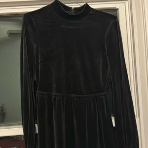Juicy couture velvet dress, open back